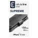 Cellularine Supreme flipové pouzdro pro Apple iPhone 13 Mini, černá