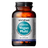 Viridian Vegan Multi (Multivitamin pro vegany) 30 kapslí