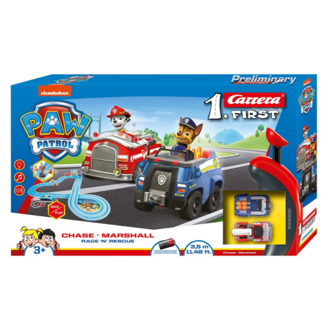 Autodráha Carrera First Paw Patrol/Tlapková Patrola Teddies