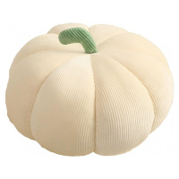 Sedací polštář ve tvaru dýně PUMPKIN 55 cm, krémový