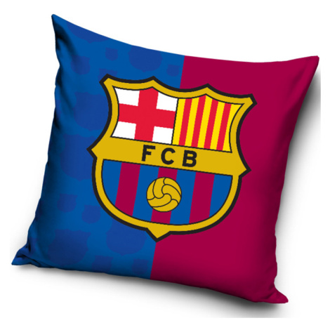 Carbotex Povlak na polštářek 40x40 cm - FC Barcelona erb