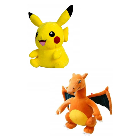 Pokémon Sada Plyšáků Pikachu 30 CM Drak Charizard 25 CM