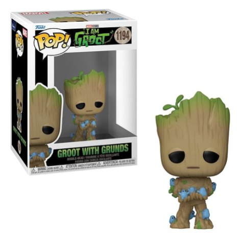 Figurka I Am Groot - Groot with Grunds Funko POP!