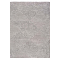 Šedý venkovní koberec Universal Macao Grey Wonder, 77 x 150 cm