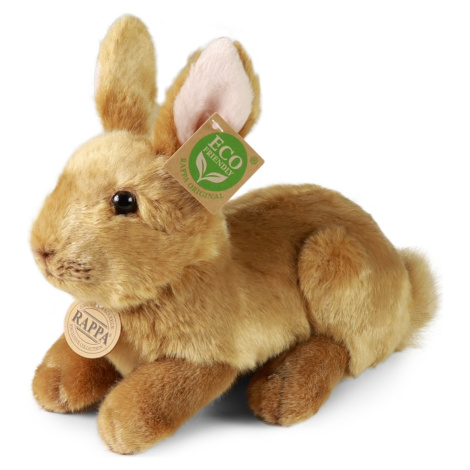 Plyšový králík hnědý ležící 23 cm, ECO-FRIENDLY