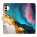 iSaprio Flip pouzdro Colourful Marble pro Samsung Galaxy A04s