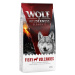 Wolf of Wilderness granule, 12 kg za skvělou cenu - "Fiery Volcanoes" - jehněčí