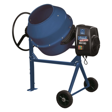 Scheppach MIX 180 - stavební míchačka na beton 180 l