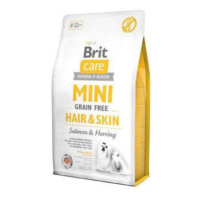 Brit Care Dog Mini Grain Free Hair & Skin 7kg sleva