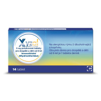 Xyzal 5 mg 14 tablet