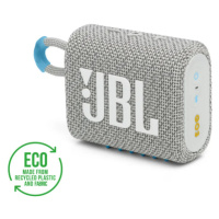 JBL GO3 ECO White Bílá