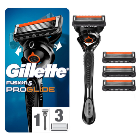 Gillette Fusion5 ProGlide pánský holicí strojek + 4 hlavice