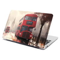 Sablio Samolepka na notebook Londýn Double-decker 1 - 29x20 cm