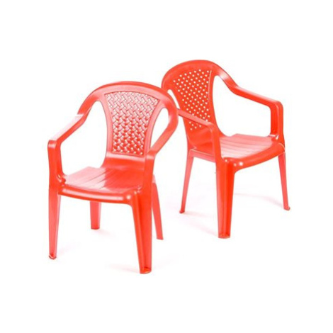 IPAE - sada 2 židličky červené IPAE-PROGARDEN