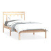 Rám postele masivní borovice 90 × 200 cm, 3100574