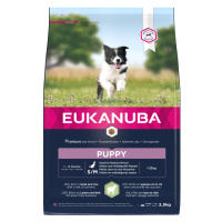 Eukanuba Puppy Small & Medium Breed jehněčí s rýží - Výhodné balení: 2 x 2,5 kg