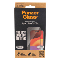 Tvrzené sklo PanzerGlass pro Apple iPhone 15 Pro 1 ks