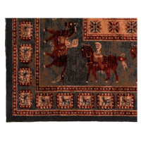 Osta Kashqai 4301/401 zelený Pazyryk 67 x 130 67x130 cm