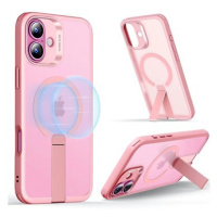 ESR Boost Flickstand Case (HaloLock), Compatible with iPhone 16, Frosted Pink