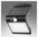 Solární osvětlení LED 1,5W PIR IP65 4000K 220lm černá