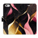 iSaprio flip pouzdro Gold Pink Marble 02 pro iPhone 6/6S