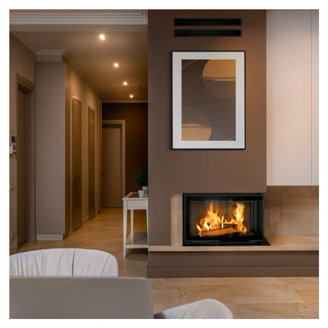 KRATKI krbová vložka MBM 10 BS pravé ohýbané sklo s výsuvem