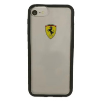 Kryt Ferrari - Hard Case Apple iPhone 7 - Transparent/Black (FEHCRFP7BK)