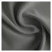 Dekorační závěs s kroužky zatemňující RIO - BLACKOUT 140x250 cm tmavě šedá (cena za 1 kus) MyBes