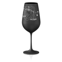 Crystalex sklenička na víno Váhy Černá 550 ml 1KS