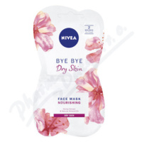 NIVEA Bye Bye Dry Skin výživná maska 2x7.5ml