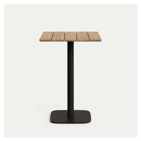 Barový stůl s deskou z akácie 70x70 cm Saura – Kave Home