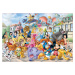 Puzzle Průvod postaviček Disney