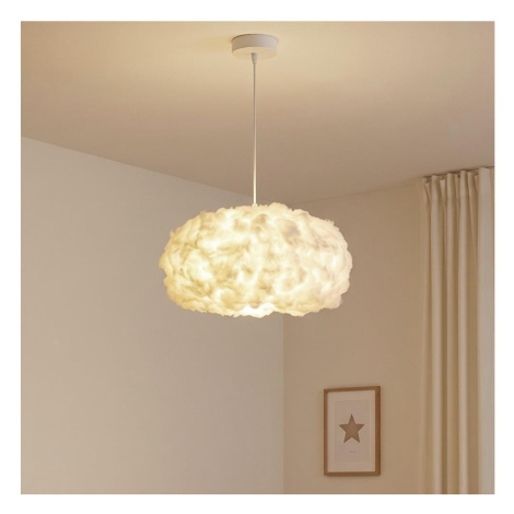 Brilagi - Lustr na lanku SOLEAIR 1xE27/60W/230V pr. 45 cm bílá 390FLH2979