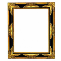 Obrazový rám - Gold and black
