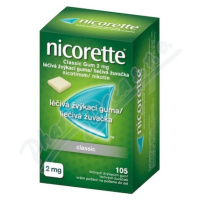 Nicorette Classic Gum 2mg gum.mnd.105