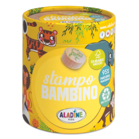 Dřevěná razítka Aladine StampoBambino - Safari