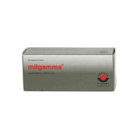 Milgamma 50 mg/250 μg 50 obalených tablet