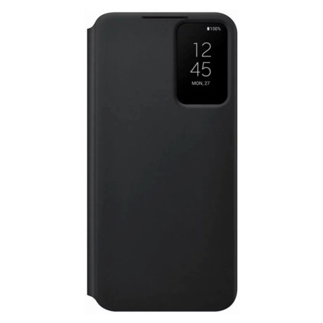 Pouzdro Samsung EF-ZS906CBE Clear View Case for Galaxy S22+ Black (EF-ZS906CBEGEW)