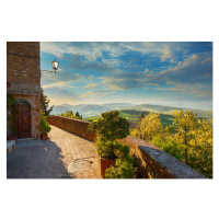 Fotografie Landscape in Tuscany, view from the, Peter Zelei Images, 40 × 26.7 cm