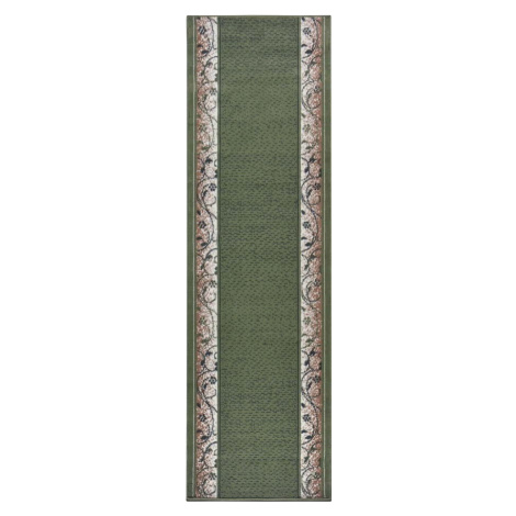 Zelený koberec běhoun 350x80 cm Plant - Hanse Home