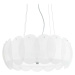 Ideal Lux OVALINO SP8 BIANCO SVÍTIDLO ZÁVĚSNÉ 090481