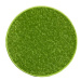 Kusový koberec Eton zelený kruh
