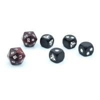 Sada kostek Star Trek Adventures - Klingon Dice Set