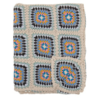 Pletená deka z recyklované bavlny 125x150 cm Gela – Bloomingville