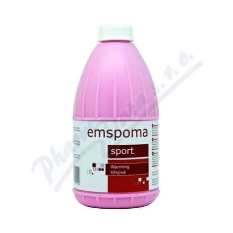 Emspoma Masážní emulze hřejivá O 500ml (růžová)