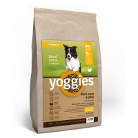 10kg Yoggies Krůtí maso&jáhly, granule lisované za studena s probiotiky