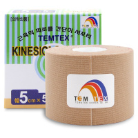 TEMTEX kinesio tape Classic, béžová tejpovací páska 5cm x 5m