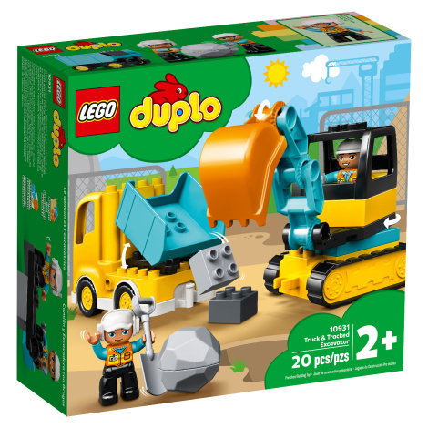 LEGO® Náklaďák a pásový bagr 10931