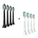 Philips Sonicare Optimal White HX6064/11, 4 ks + Philips Sonicare Optimal White HX6064/10, 4 ks