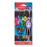 Pastelky Color Peps Monster 12 barev Maped